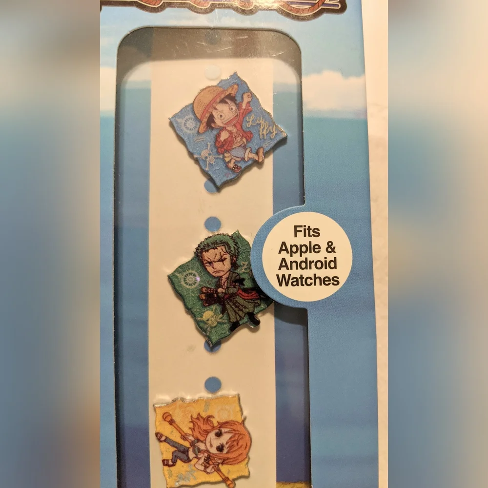 Toei Animation One Piece Characters Apple/Android Watch Charms Set
